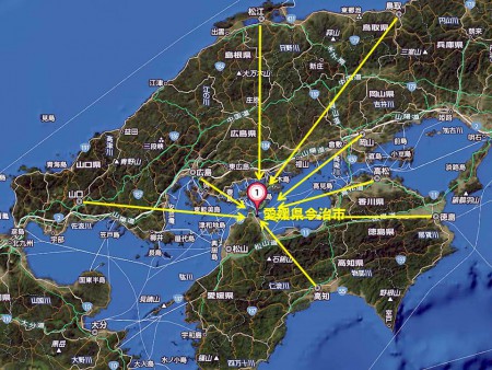 ルート案内です