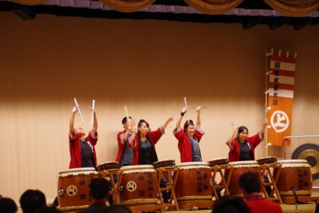 水軍太鼓!、迫力満点でした(^^)!